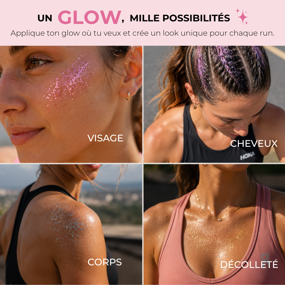 Le premier stick pailleté pensé pour les runneuses.